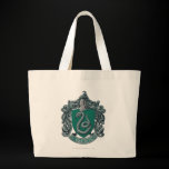 Slytherin vapensköldgrönt tyg kassar