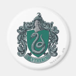 Slytherin vapensköldgrönt kylskåps magneter
