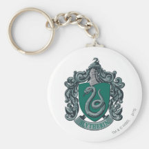 Slytherin vapensköldgrönt nyckelring