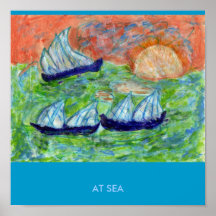 SM199 PÅ HAVET PRINT
