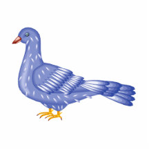 Småaktig Pigeon.png Photo Sculptures