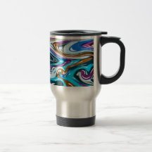 Smälter tärning kaffe mugg