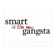 Smart är den nya Gangstaen Vykort