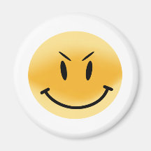 Smart uttryck Smilie för Smiley Magneter