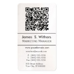 Smartphone QR kodifierar, fotoet eller logotypen Visit Kort