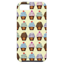 Smaskigt mobilt fodral för muffinfirandeCollage iPhone 5 Skydd