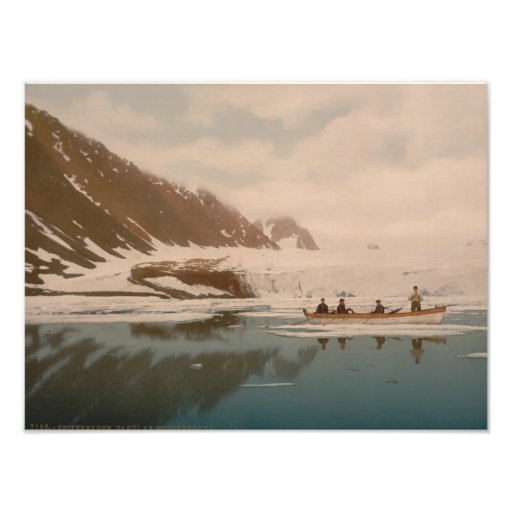Smeerenburg mig, Svalbard, norge Fototryck