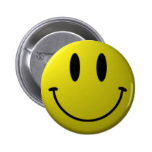 Smiley face knäppas knapp
