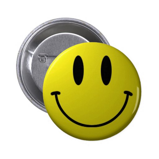 Smiley face knäppas knapp