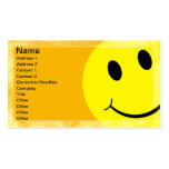 Smiley face visitkort