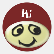 Smiley Klistermärke