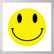 Smileyaffisch/kanfas