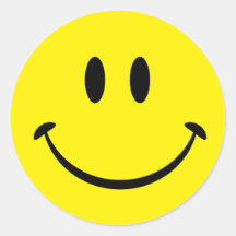 Smileylyckaansikte Klistermärken