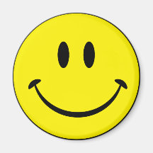 Smileylyckaansikte Magneter