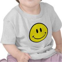 Smileylyckaansikte Tee