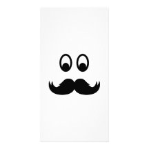 Smileymustasch Fotokort Mall