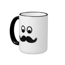 Smileymustasch Mugg