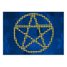 SmileyPentacle Visitkort Mall