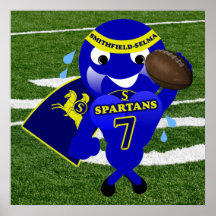 Smithfield-Selma Spartans fotbollaffisch