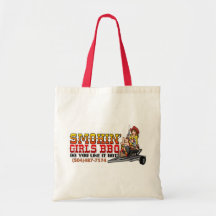 Smokin flickatoto tygkasse