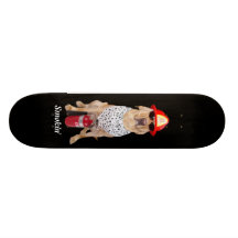 Smokin labb skate board deck