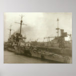 SMS Seydlitz efter Jutland Posters