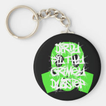 Smutsa ner nedsmutsada Grimey Dubstep Nyckel Ring
