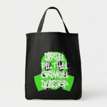Smutsa ner nedsmutsada Grimey Dubstep Tote Bag