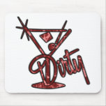Smutsa ner röda Martini - Musmatta