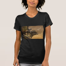 SnäckaCasing som avfyras från ett gevär M-4 T Shirts
