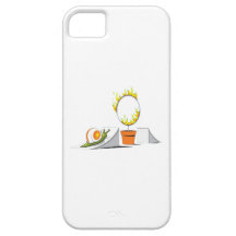 Snail vs Ring of Fire iPhone 5 Case