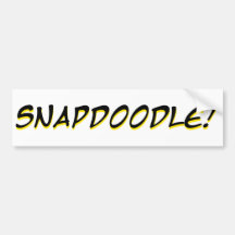 Snapdoodle! Bildekal