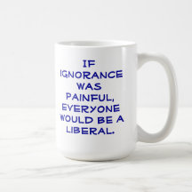 Snarky pro-Liberal person kaffemug. Kaffe Muggar