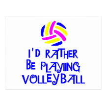 Snarlika VolleyChicks Vykort