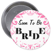 Snart att vara brudBachelorette party - rosa Nål