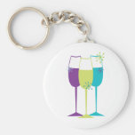 Snazzy champagne nyckel ring