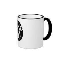 Snazzy initialt H Kaffe Koppar