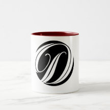 Snazzy Intial D Kaffe Koppar