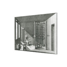 Snedvrida silketrådar, illustration Encylopedia Kanvasduk Med Gallerikvalitet