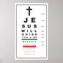 snellen synar kartlägger jesus - affisch