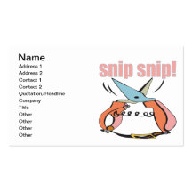 SnipSnip Visit Kort