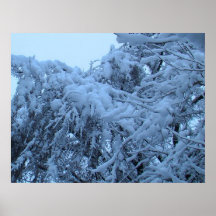 Snöar 2 (färg) affisch