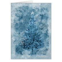 Snöflingor Hälsnings Kort