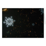 Snöflingor- & ljuskort
