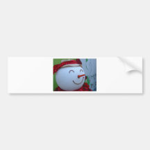 Snögubbe Bildekaler