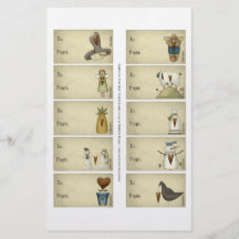 Snögubbear & vängåvamärkre på ett lakan - design 1 flyg blad