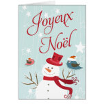 SnögubbeJoyeux Noël julkort