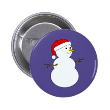 snögubben knäppas rundan pins