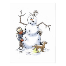 Snögubbevykort