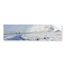 Snöig Winterland bildekaler